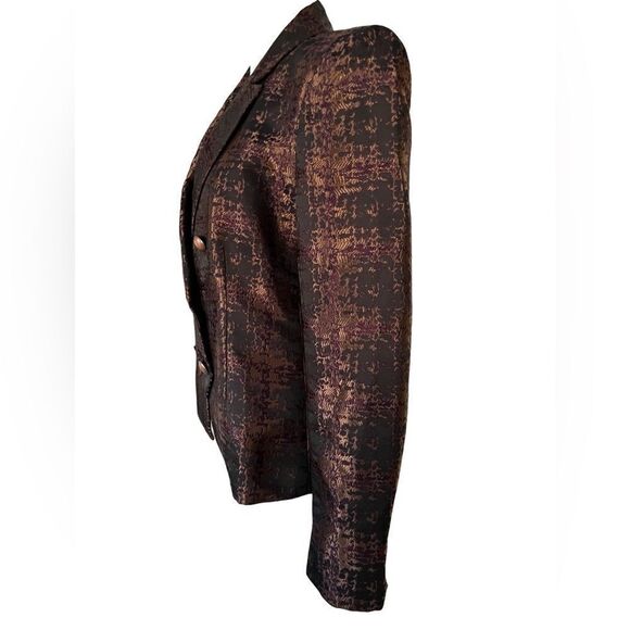 Body by Victoria metallic double breasted fitted blazer - Picture 4 of 7